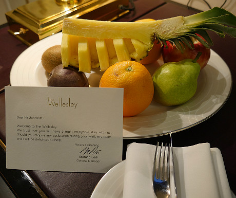 Short stay: The actual Wellesley, Hyde Park, London, English