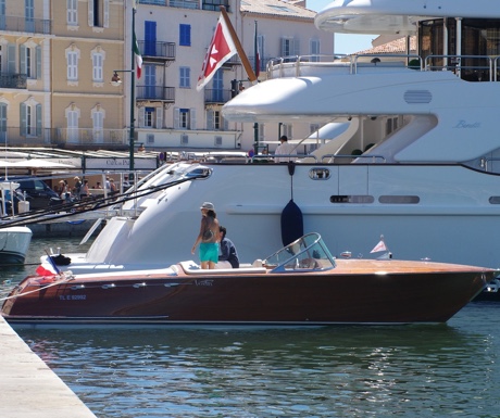 A weekend on a superyacht in St Tropez